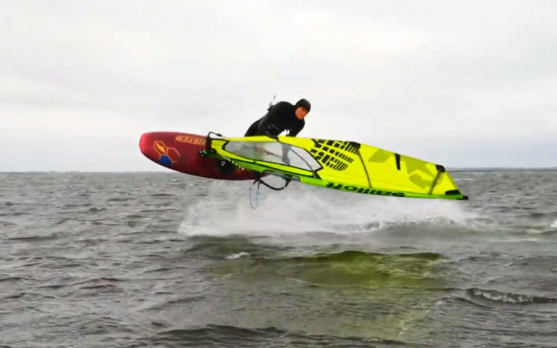 Epic Flatwater Freestyle Windsurfing - Kooks on the Water