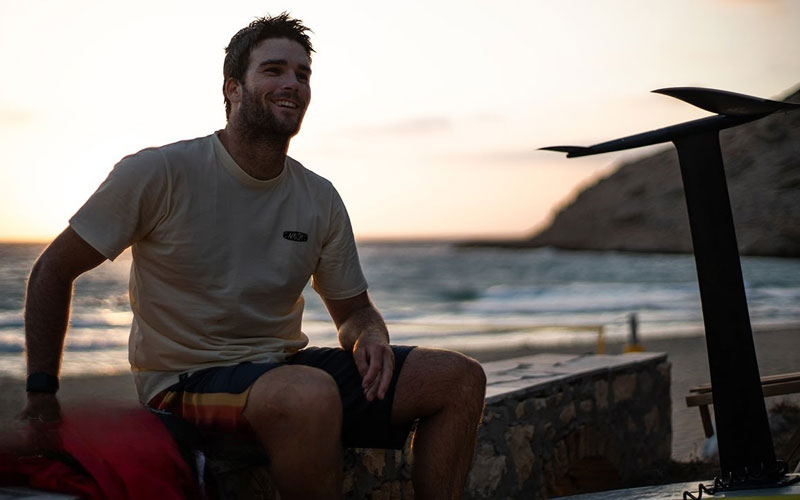 Welcome Andrew Gibbons - Naish Foils