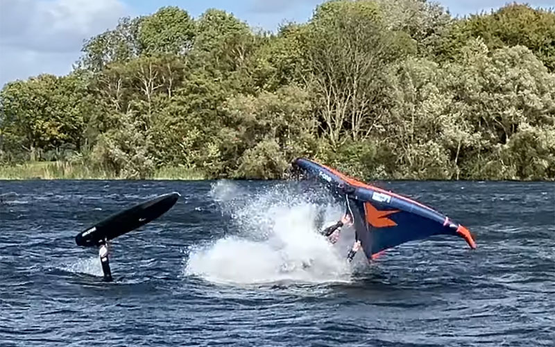 Wingfoiling the Storm - Yannickver