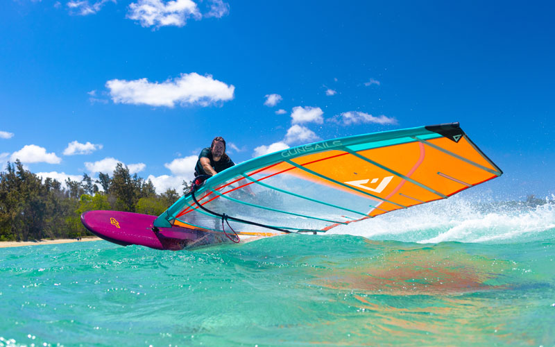 Windsurf Sail Features - Gunsails