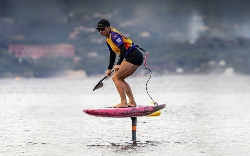 Top 5 Tips on Learning to SUP Foil as a Beginner - Caitlin Baxter