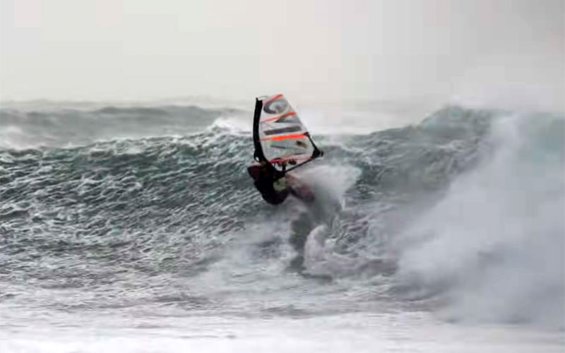 Britanny epic Windsurfing: Storm Darragh - Thomas Traversa