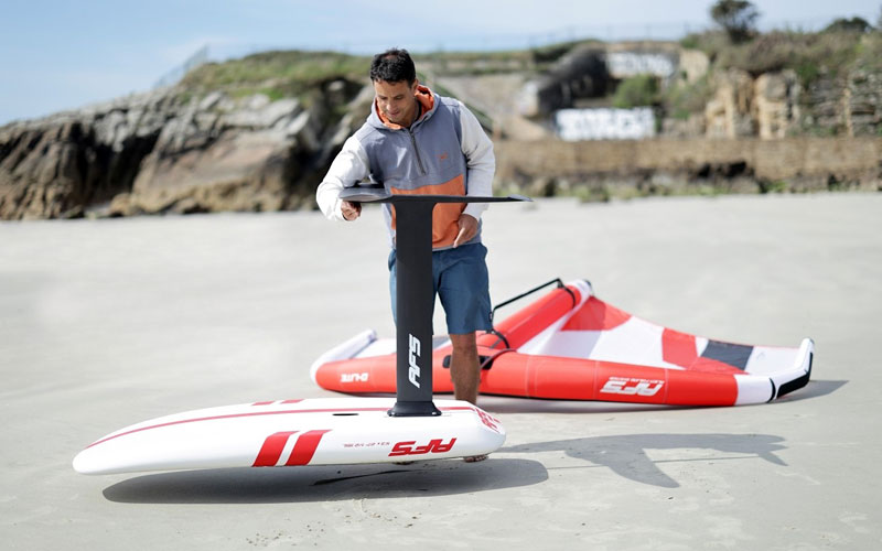 Where should you place your Mast for Wing Foiling? - Gwen Le Tutour