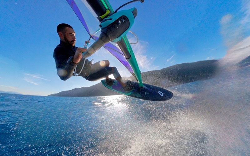 Warming up for PWA Fuerteventura - George Grisley