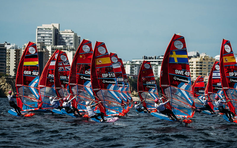 iQFOiL European Championships Portim�o 2026 Highlights Day 1 - iQFOiL Class