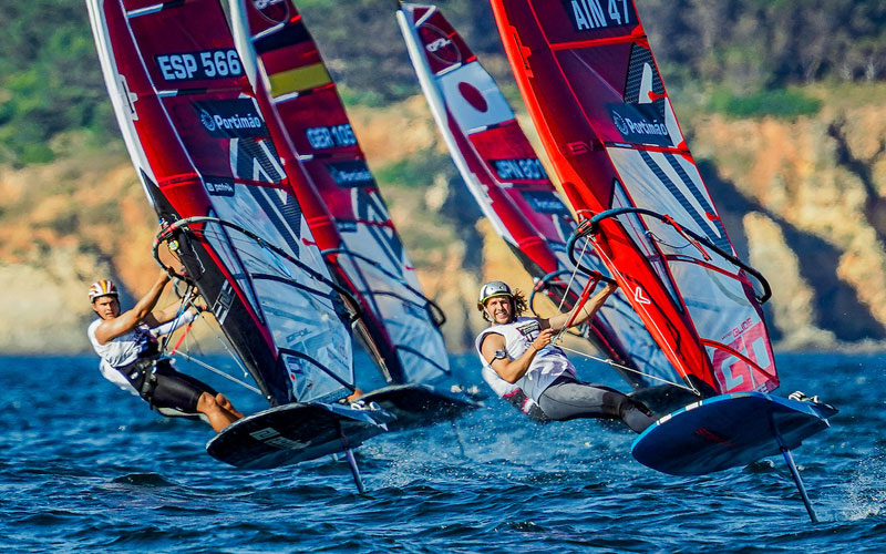 iQFOiL European Championships Portim�o 2026 Highlights Day 2 - iQFOiL Class